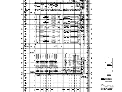 漆包线车间 施工图 工业建筑 产业园建筑