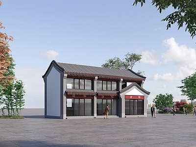 新中式商业建筑