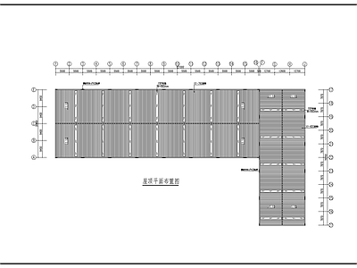 生产车间建筑 施工图 工业建筑