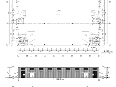 钣金制造车间建筑图 施工图 工业建筑 产业园建筑