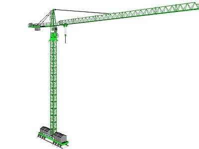 塔吊 工地大型机械设备 悬臂起重机 工程机械 工地施工工具