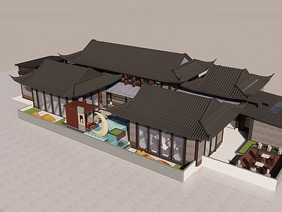 中式会所建筑
