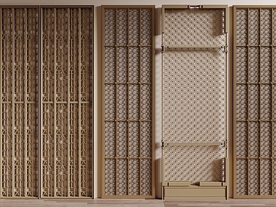现代金属隔断 屏风 镂空隔断