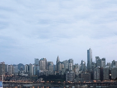 外景城市天空