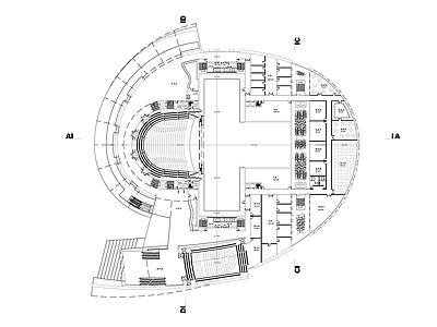 杭州大剧院 施工图 文化建筑