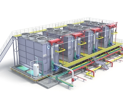 现代工业设备 冷却塔
