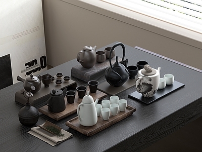 茶具 茶壶 茶杯 托盘
