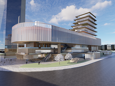 现代商业建筑
