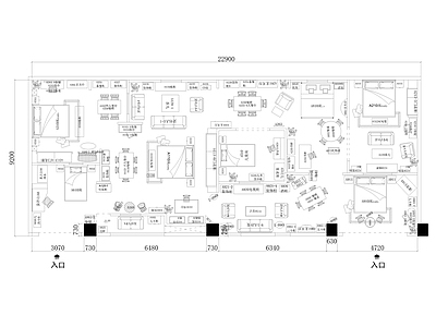 高端家具专卖 施工图