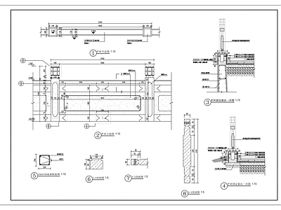 栏杆详图 施工图