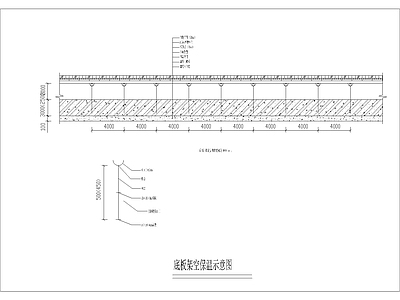 底板架空保温示意图 施工图