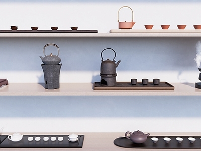 茶具 茶壶 茶杯 茶台