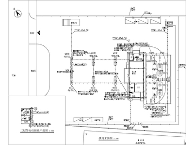 加油站电气 施工图 建筑电气