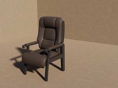 现代皮质椅子