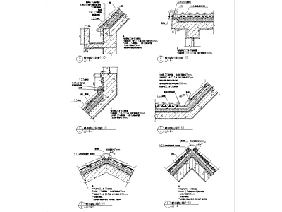 坡屋面详图1 施工图