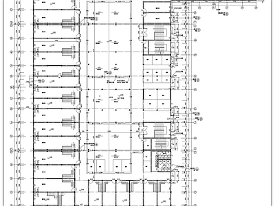 安置小区综合市场区七层商住楼建 施工图