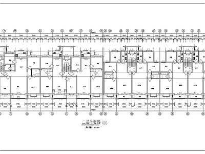 大型新中式小区多层住宅 施工图