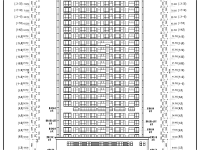 二十六层商住楼建 施工图