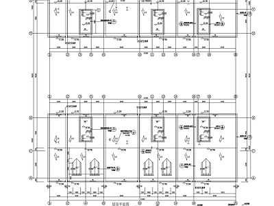 七层住宅楼建筑施工套图 施工图