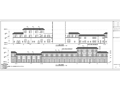 沿街商业设计图纸 施工图