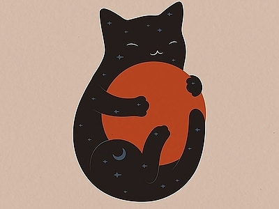 现代挂画 猫咪挂画