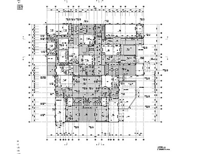 小镇独栋别墅建筑 施工图