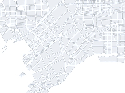 地图线路图 路网交通 区域线路线稿