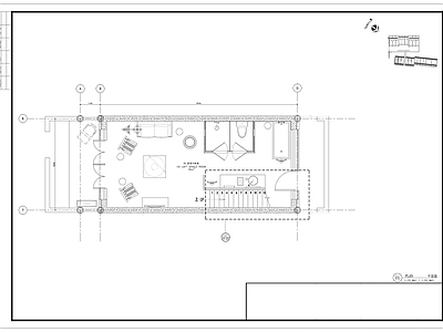 现代LOFT公寓 施工图