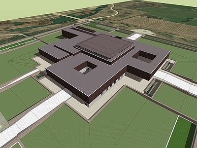 现代遗址博物馆建筑