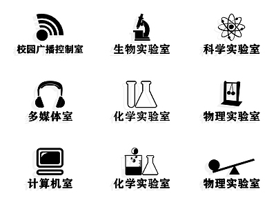 现代化学墙饰 符号 化学基因 科技元素 科技符号 能源 数据 科技框