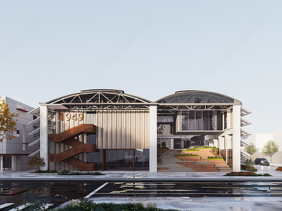 现代厂房改造 办公大楼