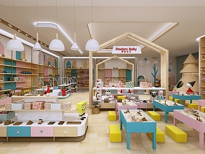 玩具店 儿童游乐 游戏店 孩子乐园