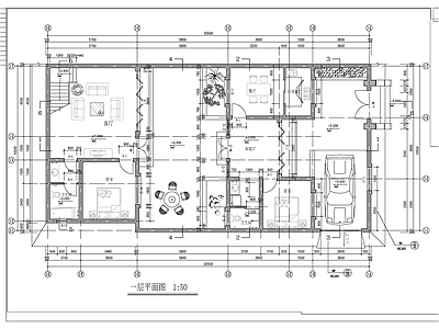 四合院建筑图 施工图