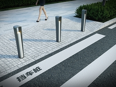 车挡石 车止石 止车石 挡车立柱 车挡