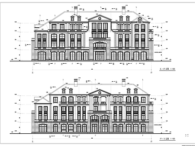 高档公寓小区住宅楼群 施工图