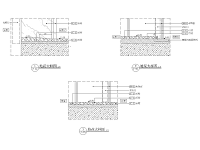 石材地花大样图 施工图