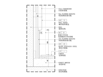 软硬包节点详图 施工图 通用节点
