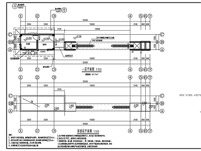 幼儿园值班室大门建 施工图