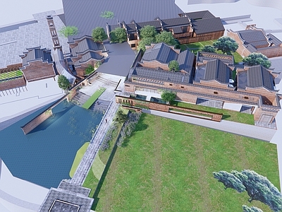 新中式建筑商业建筑其他商业建筑文旅小镇