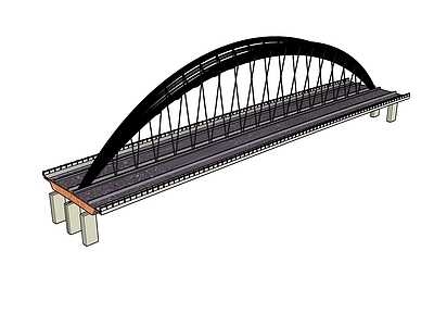 现代拱桥 钢管拱