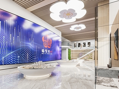 现代科技展厅 智能智造展厅 数字化展厅 民族文化展厅