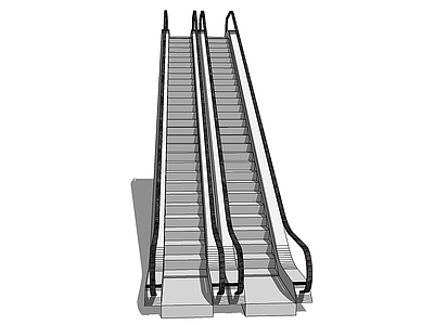 现代平行扶梯 商场电梯
