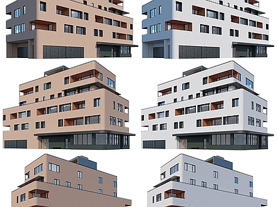 现代多层住宅