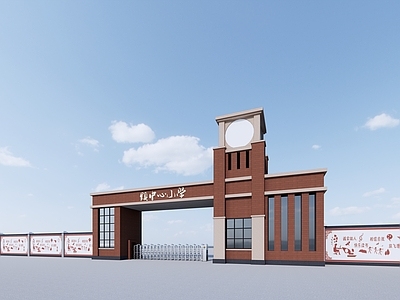 某小学入口大门 施工图