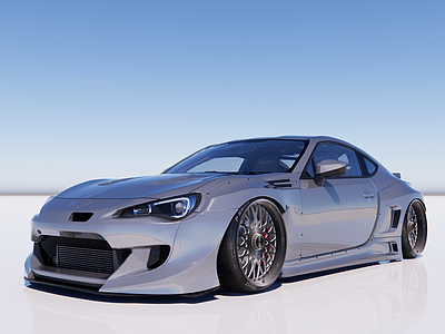 斯巴鲁 BRZ FF8 Rocket Bunny v3 5