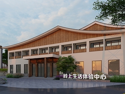 新中式乡村生活体验中心 研学会议中心 公共服务中心