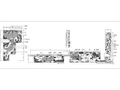 屋顶花园景观绿化平面图