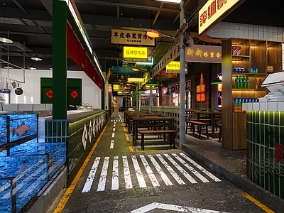 复古风火锅店 工业风火锅店 火锅店包间 港式火锅店 复古风火锅店包间