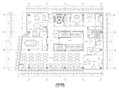 1010㎡办公室 施工图