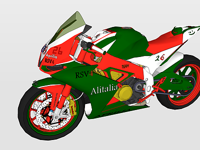 apriliaRSV4摩托车